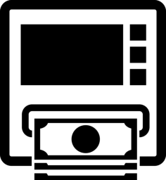 Cash Money By Bank Machine Digital Sketch Svg Design, Free Vectors File